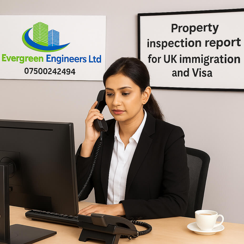 Accommodation report for spouse visa by Evergreen Engineers Ltd
