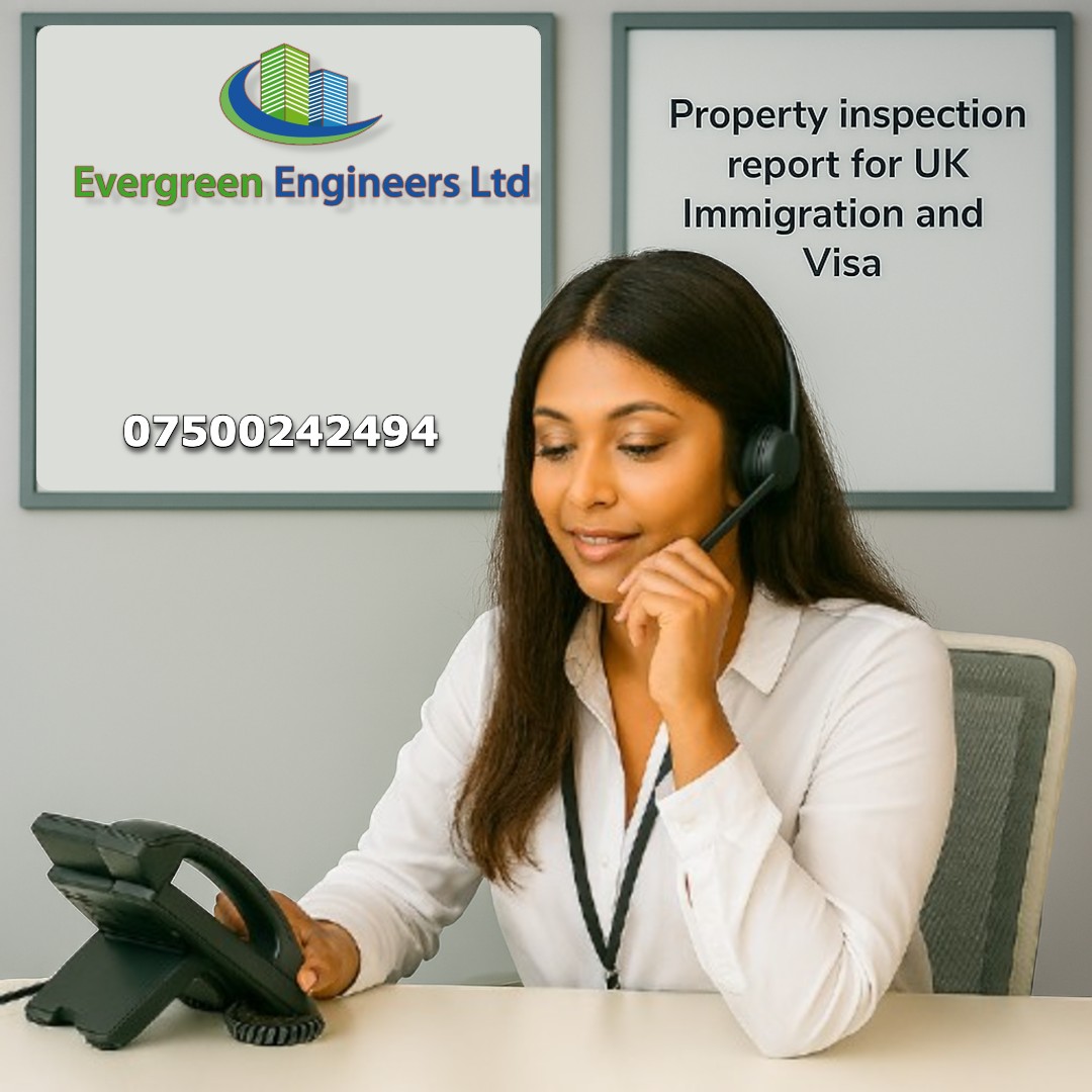Property inspection report for immigration sponsorship