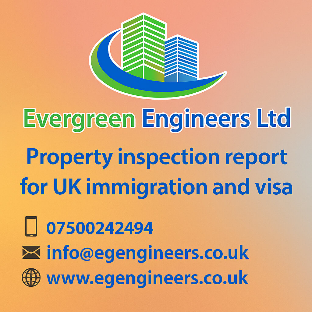 Property Inspection Report Hereford for UK Visa